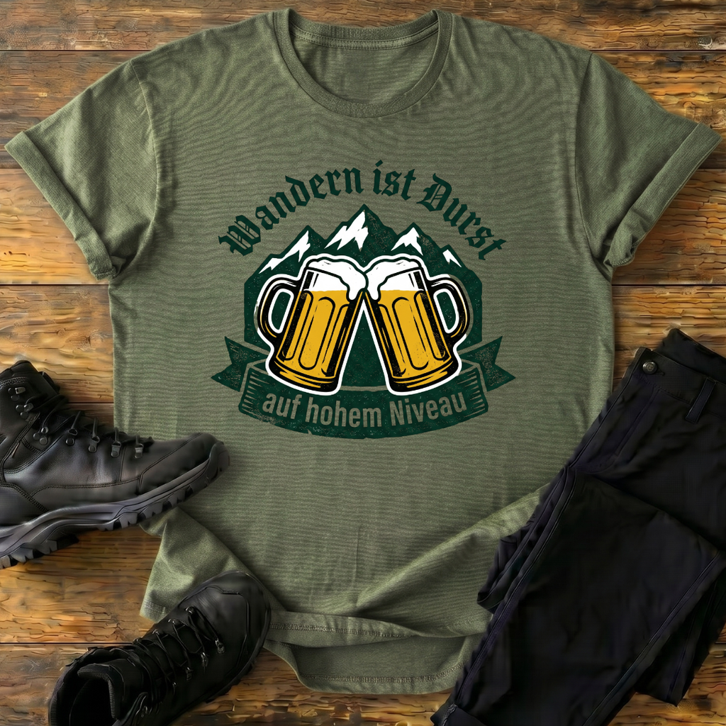 Wandern ist Durst T-Shirt