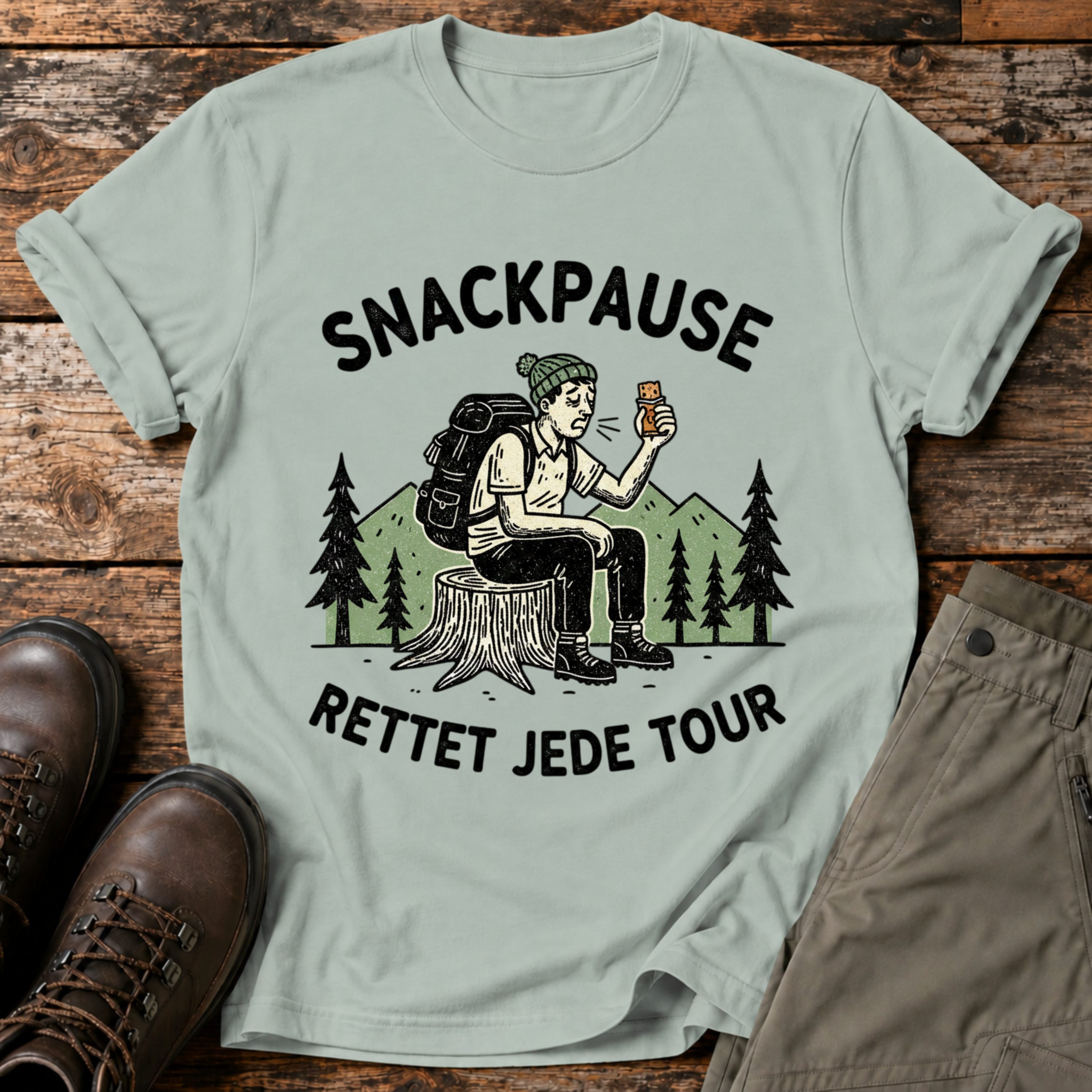Snackpause rettet jede tour T-shirt