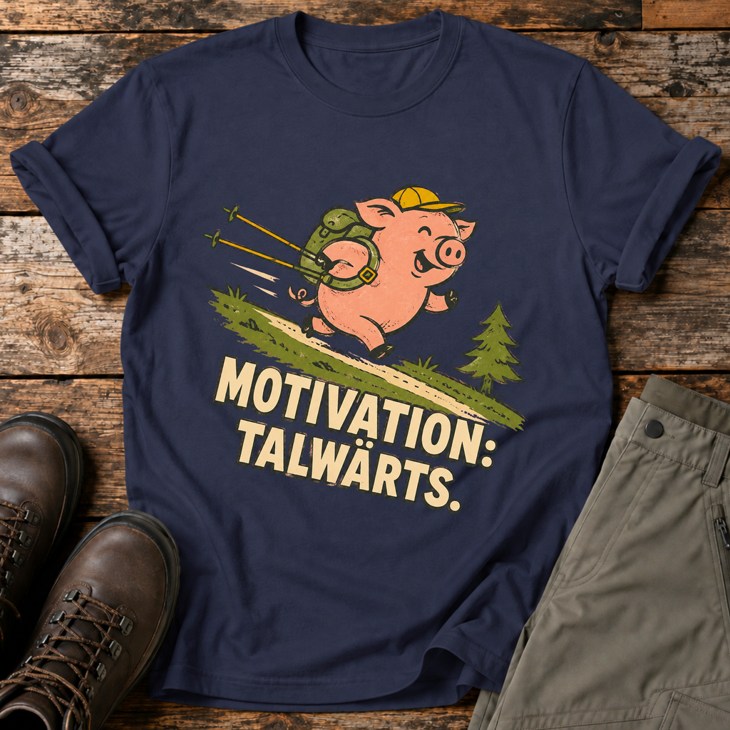 Motivation: Talwärts T-shirt
