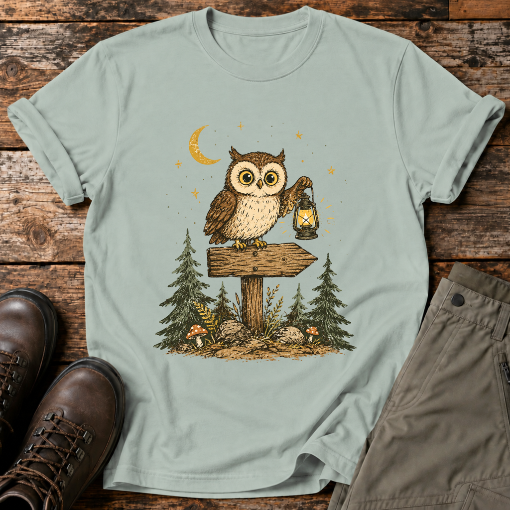 Wegweiser der Nacht T-shirt