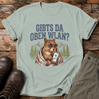 Gibts da oben wlan ? T-shirt