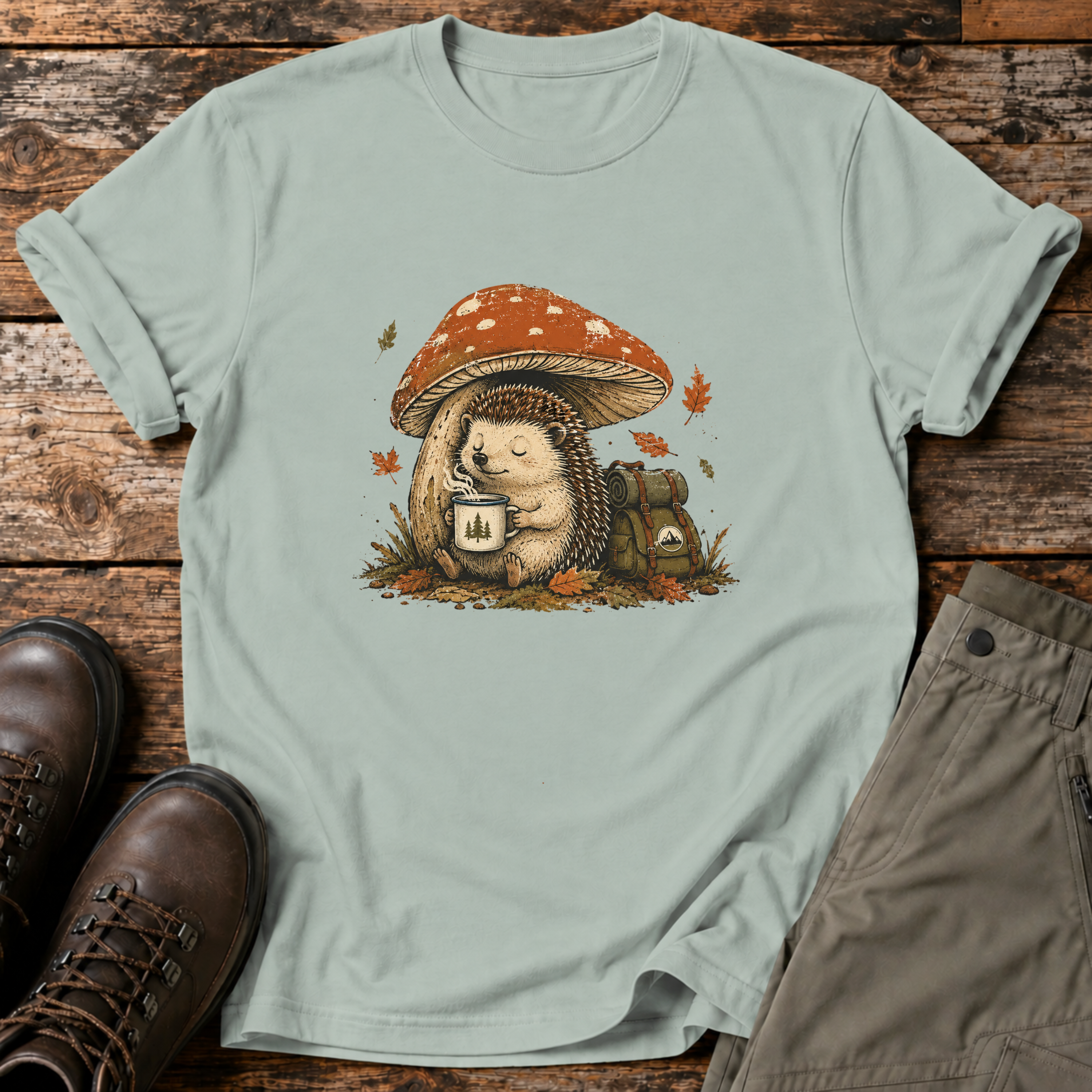 Gemütliche Waldpause T-shirt
