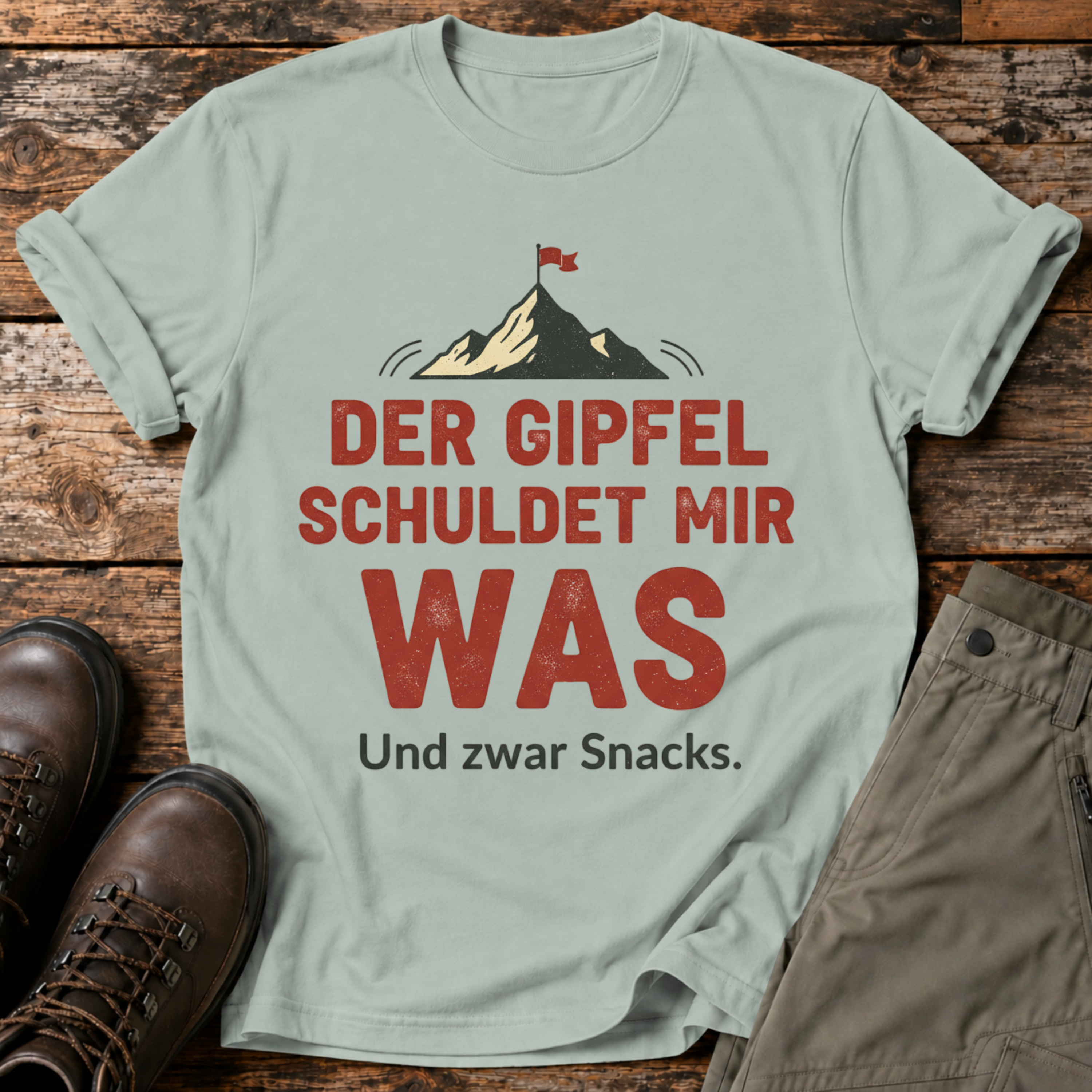 Der Gipfel schuldet mir was T-shirt