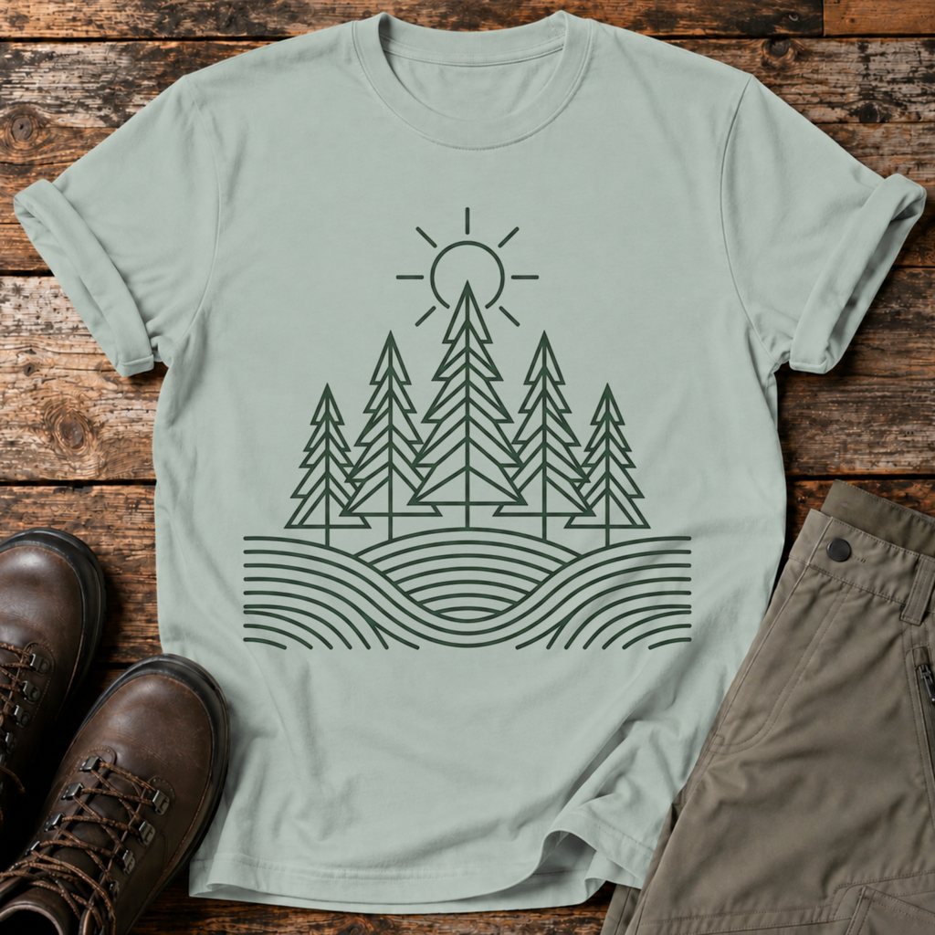 Sonnenschein & Tannengrün T-shirt