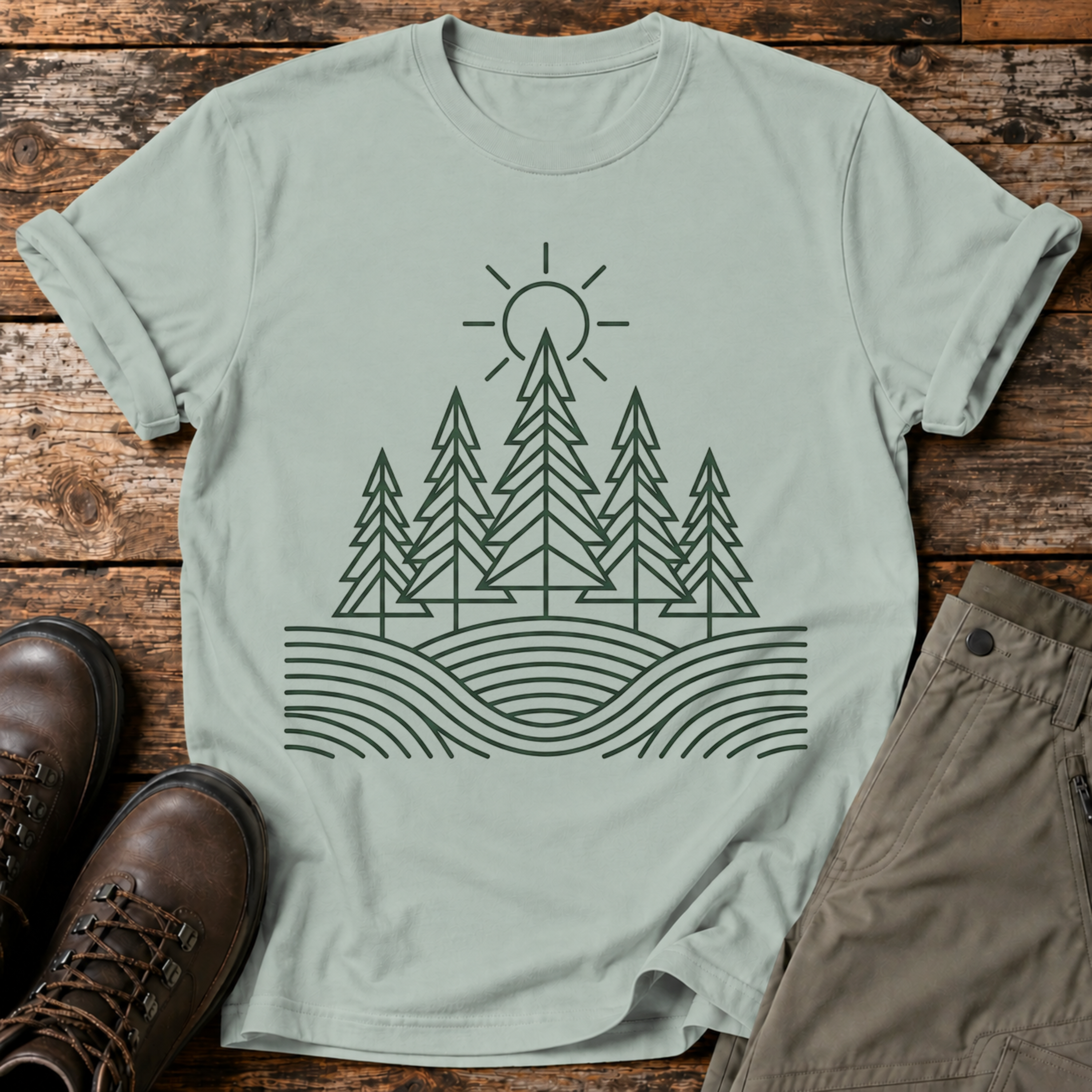 Sonnenschein & Tannengrün T-shirt