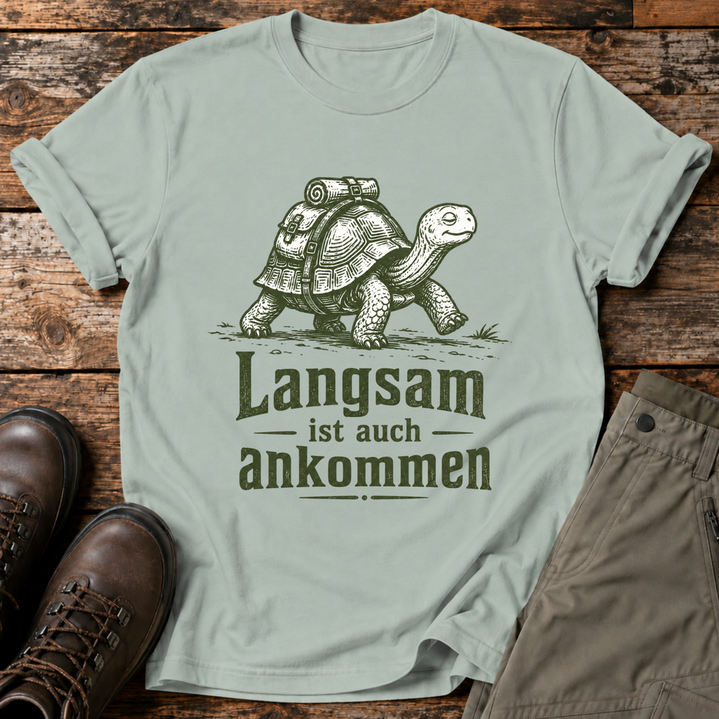 Langsam ist auch ankommen T-shirt