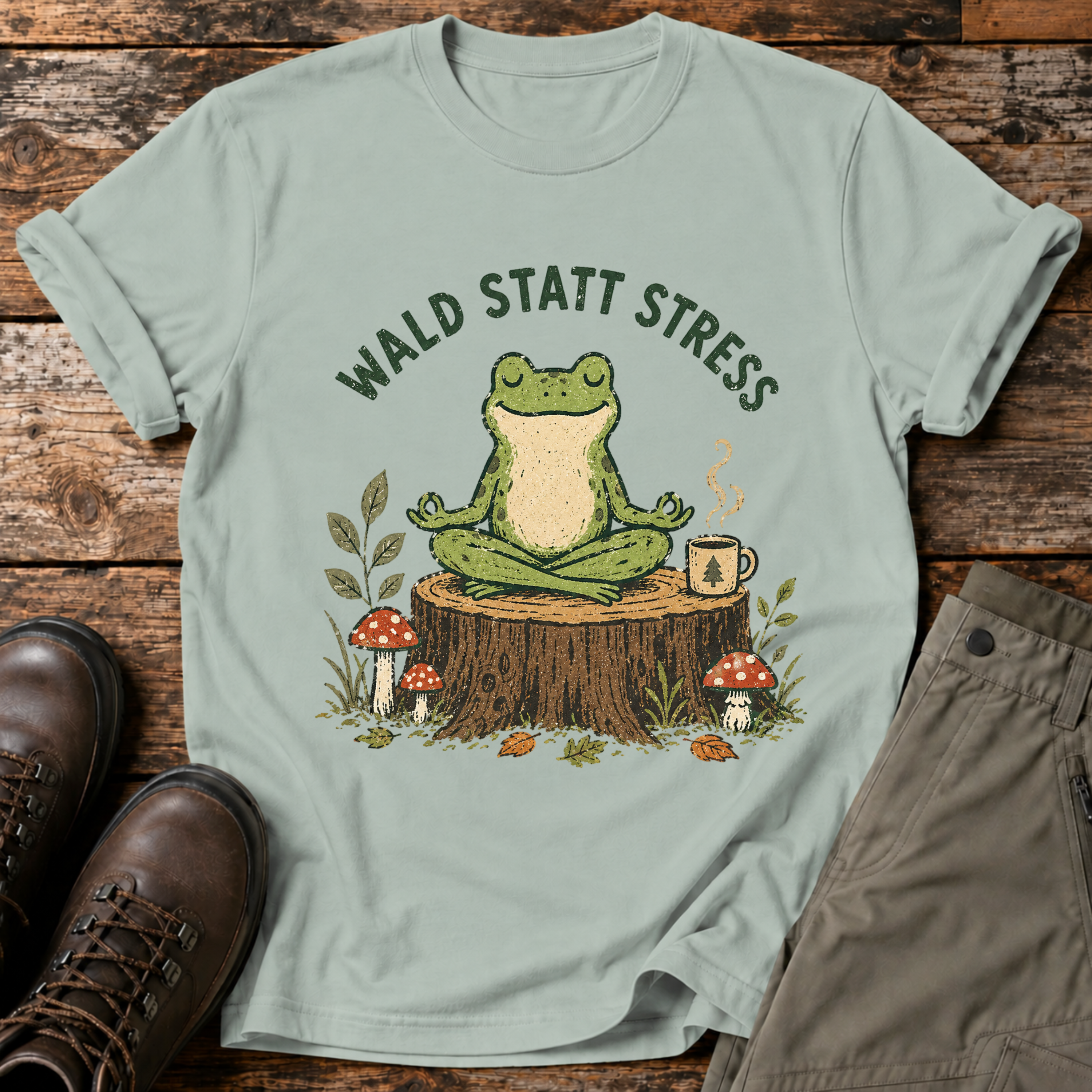 Wald statt Stress T-shirt