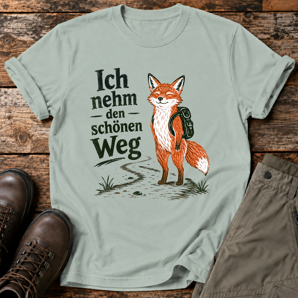 Ich nehm den schönen Weg T-shirt