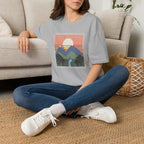 Retro-Natur-Raster T-Shirt