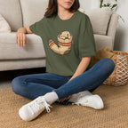 Murmeltier in Wandersocke T-Shirt
