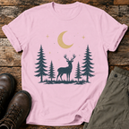 Mitternachts-Hirsch T-shirt