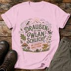 Draußen ist das wlan schlecht T-shirt