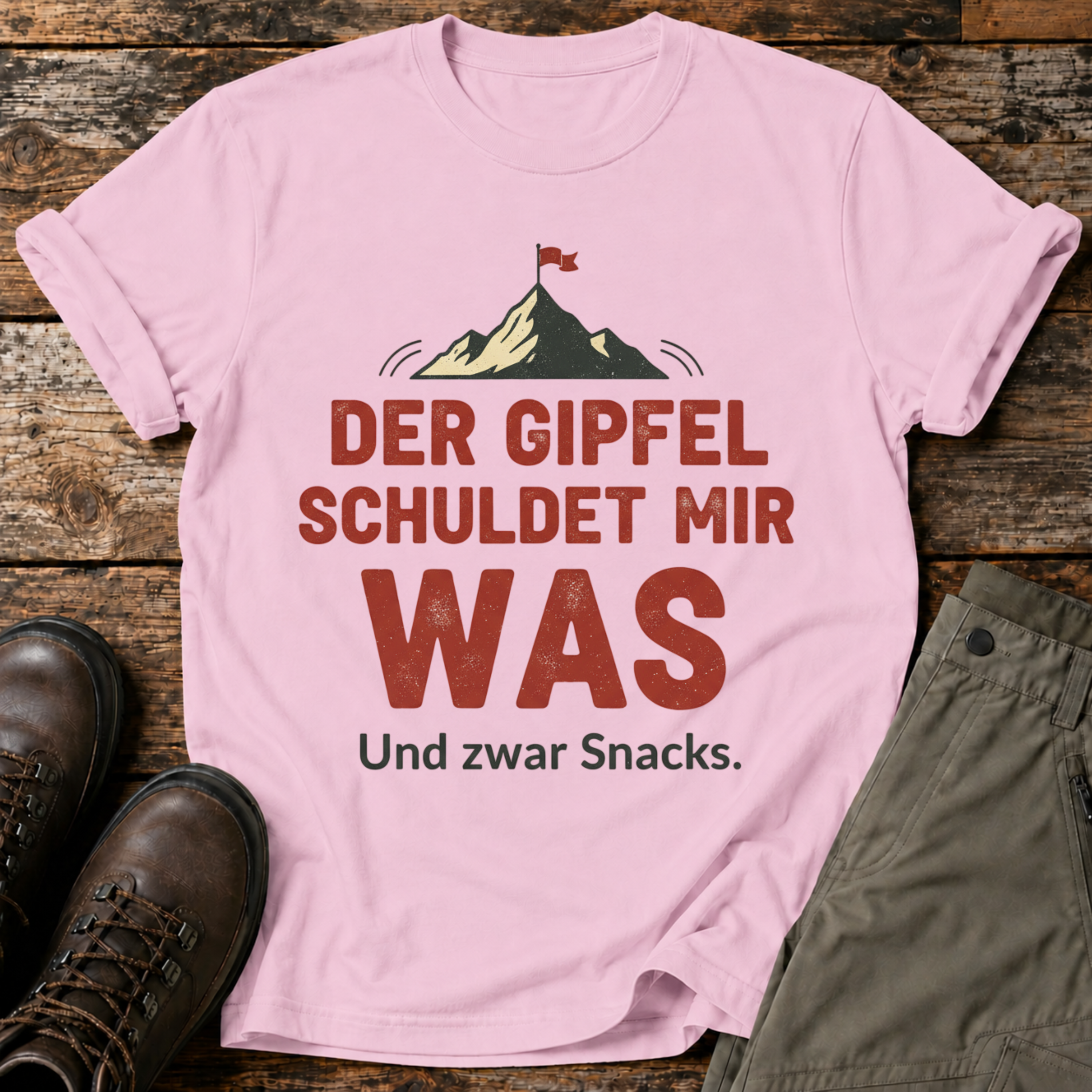 Der Gipfel schuldet mir was T-shirt