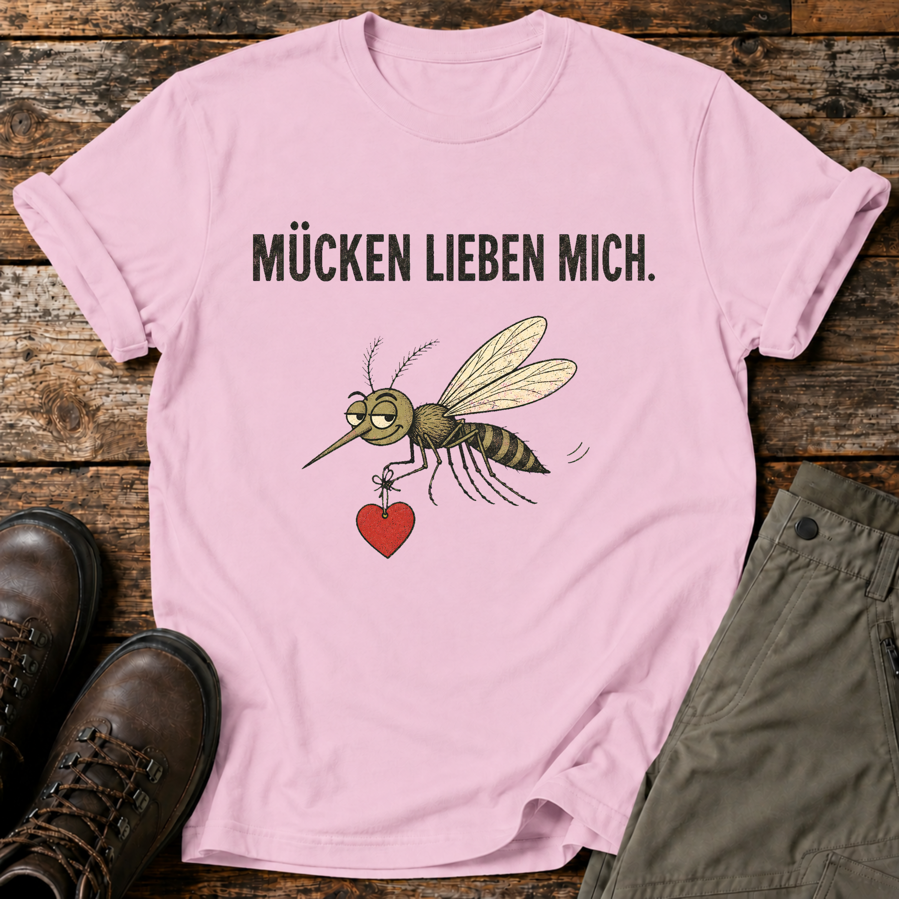 Mücken lieben mich T-shirt