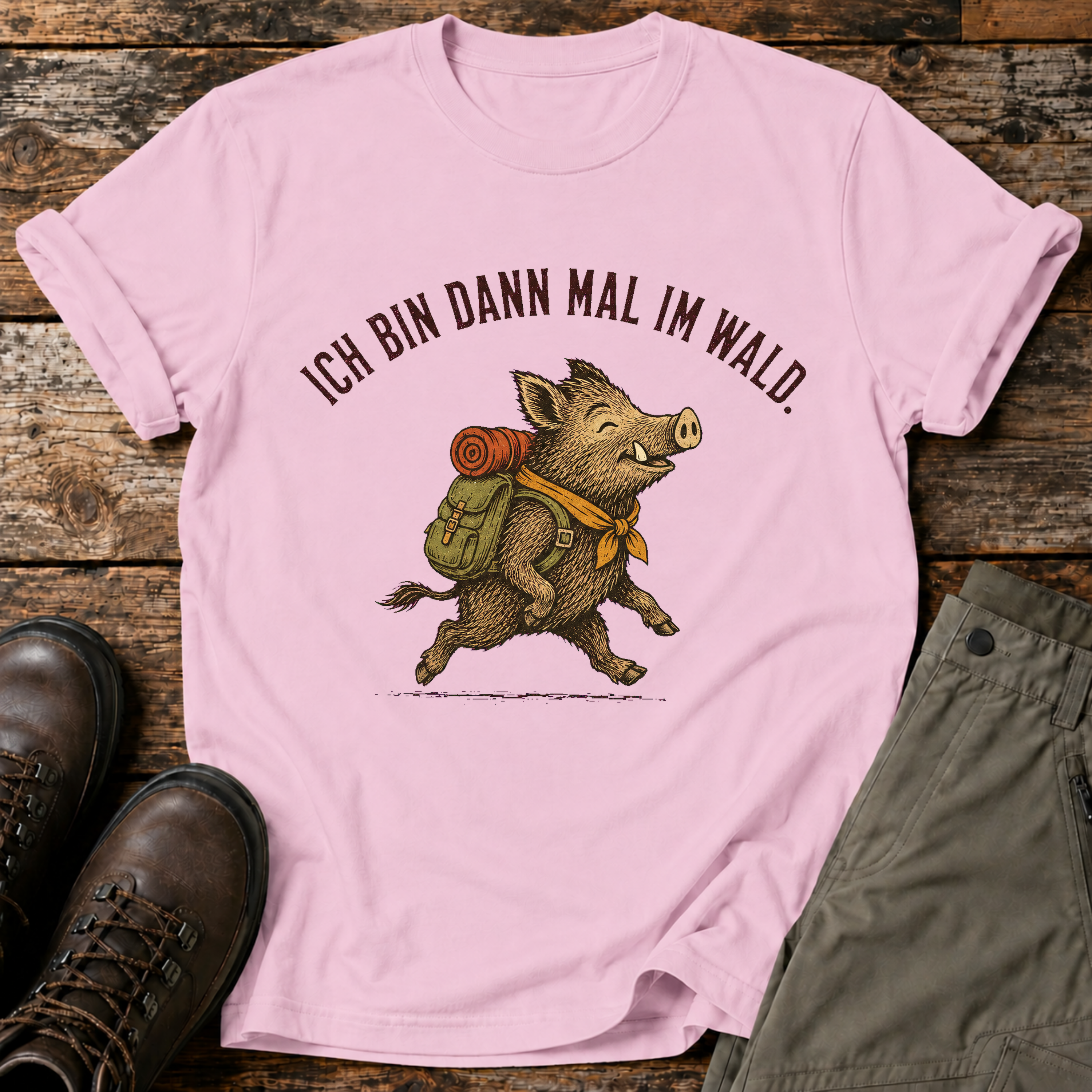 Ich bin dann mal im Wald T-shirt