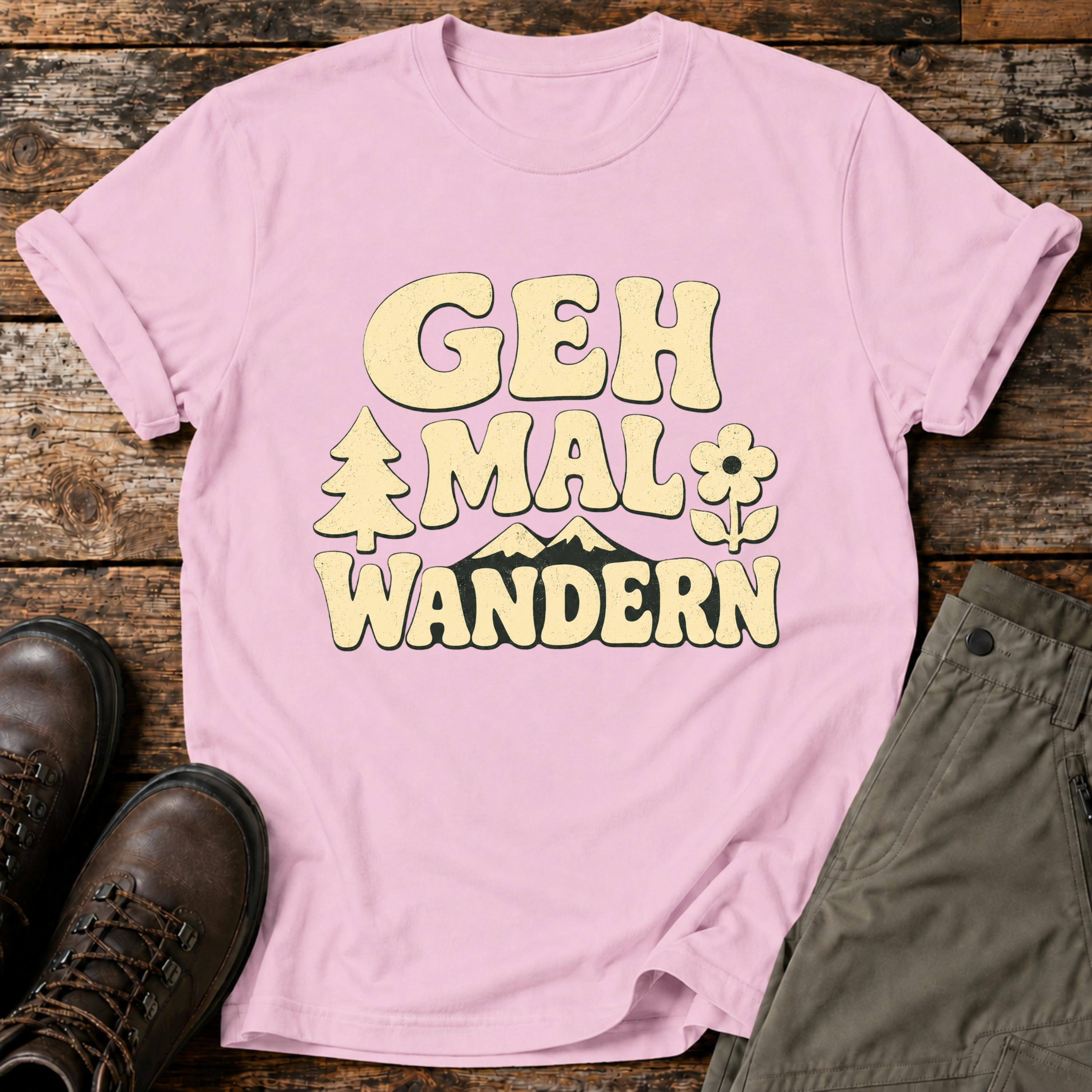 Geh mal wandern T-shirt