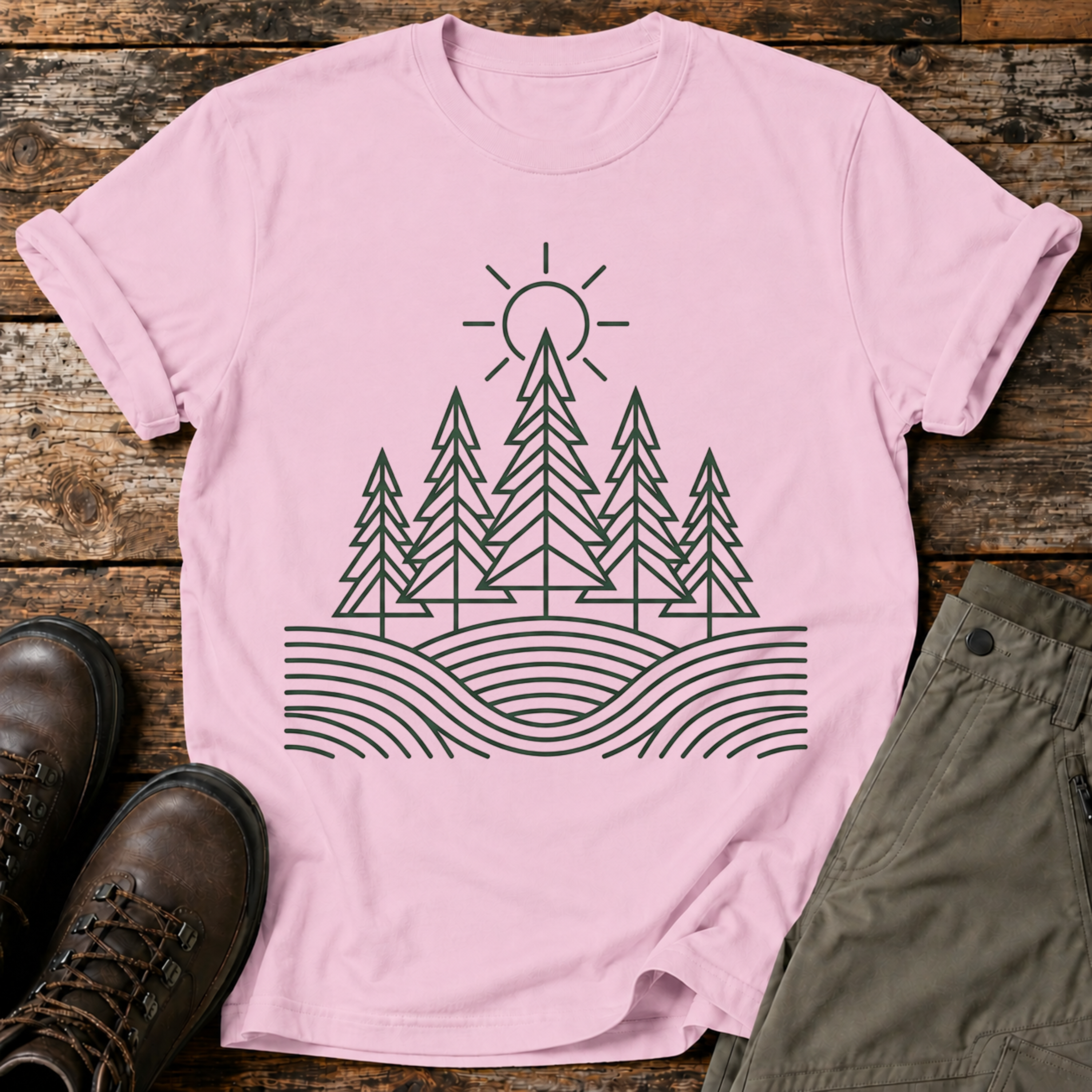 Sonnenschein & Tannengrün T-shirt
