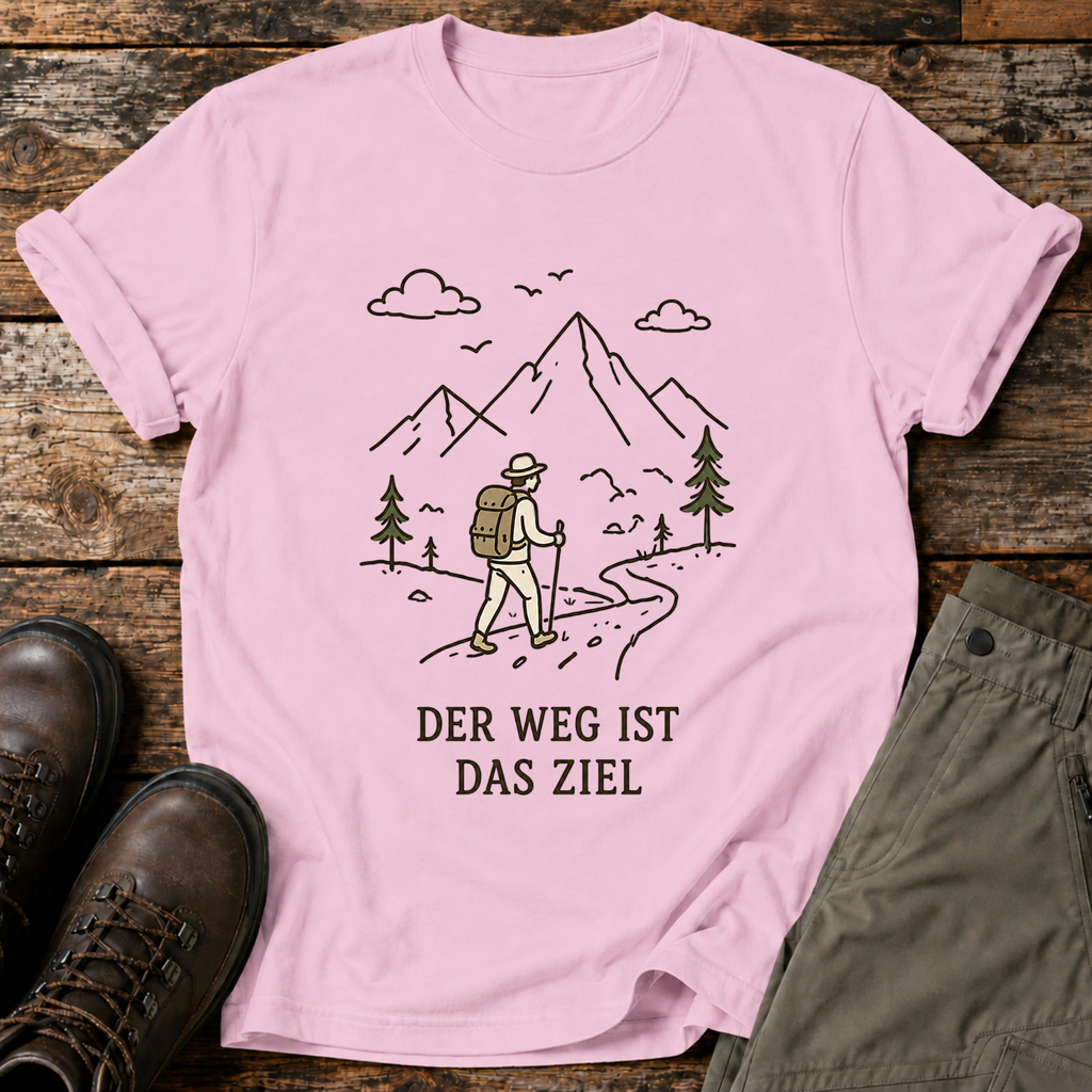 Der Weg ist das Ziel T-shirt