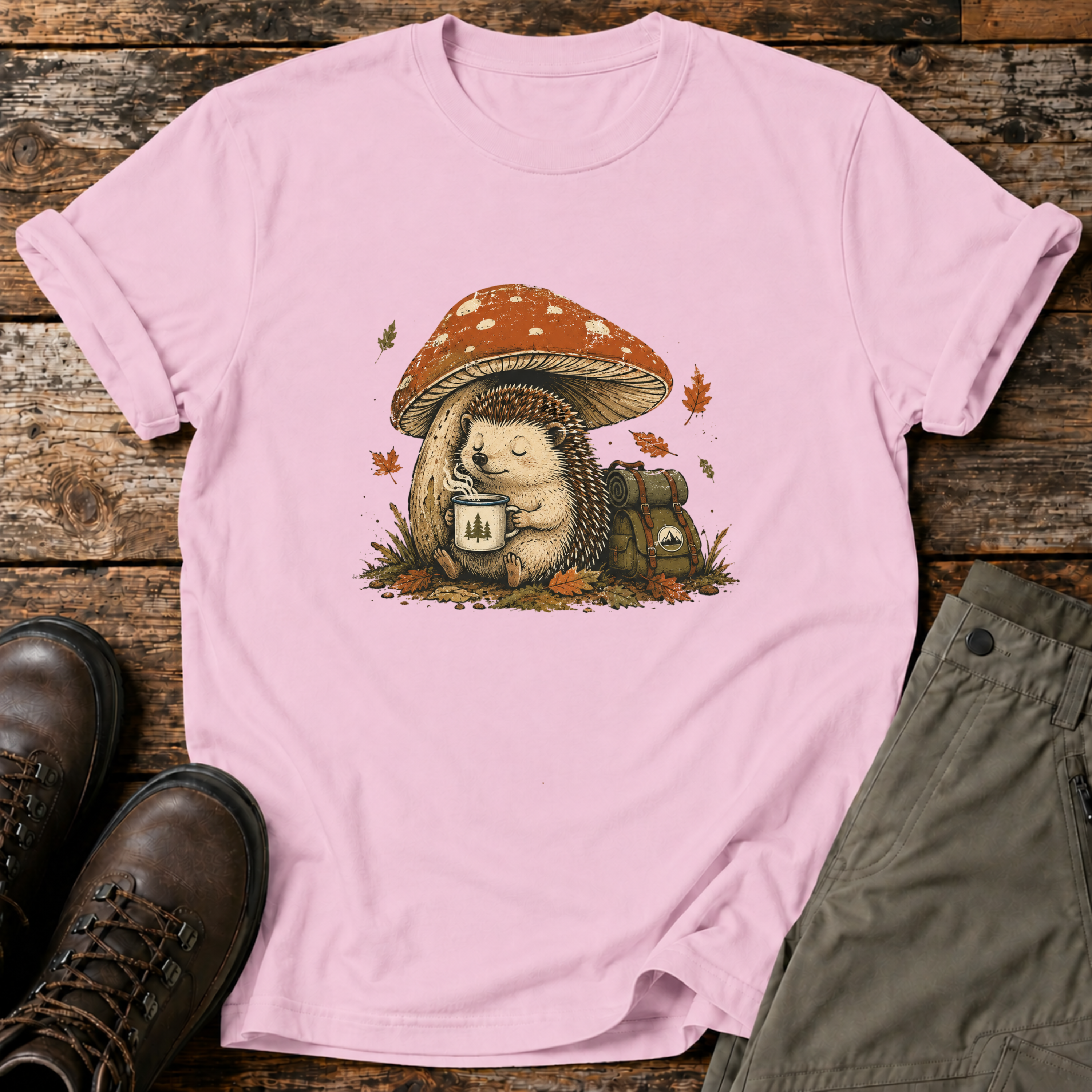 Gemütliche Waldpause T-shirt