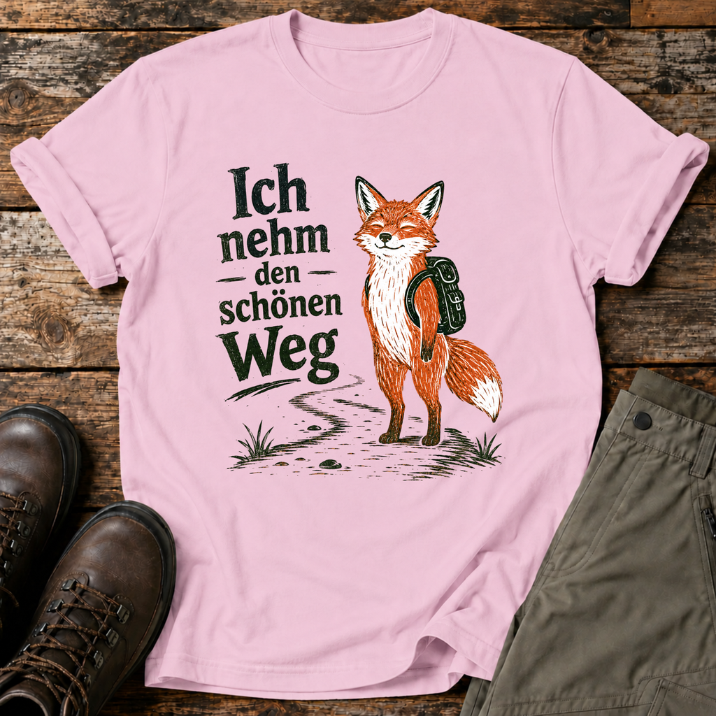 Ich nehm den schönen Weg T-shirt