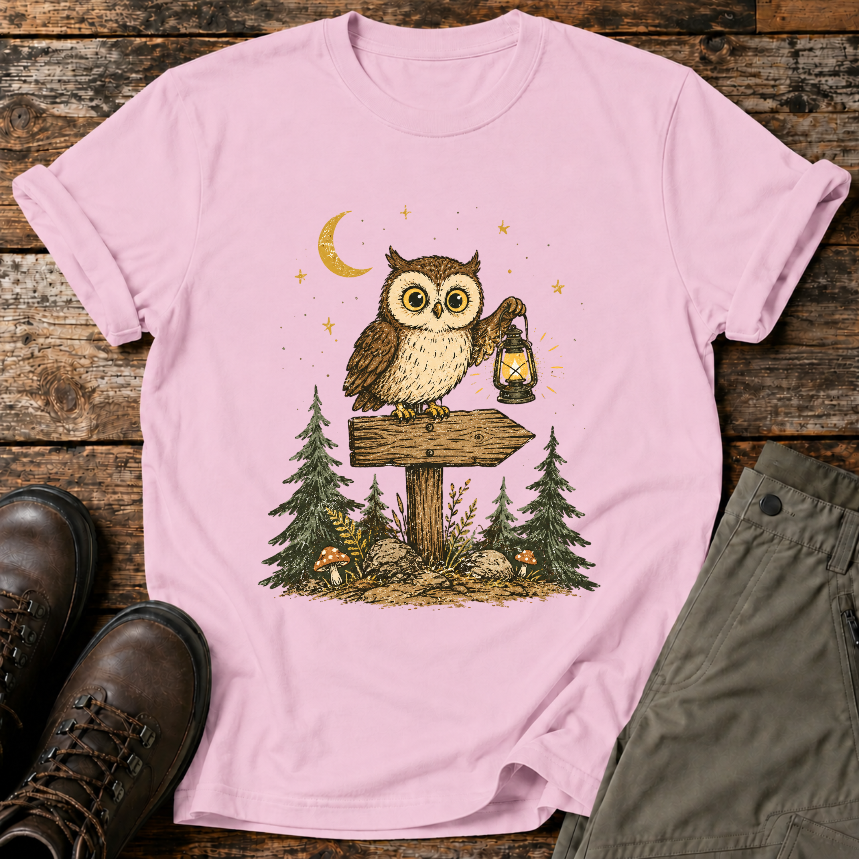 Wegweiser der Nacht T-shirt