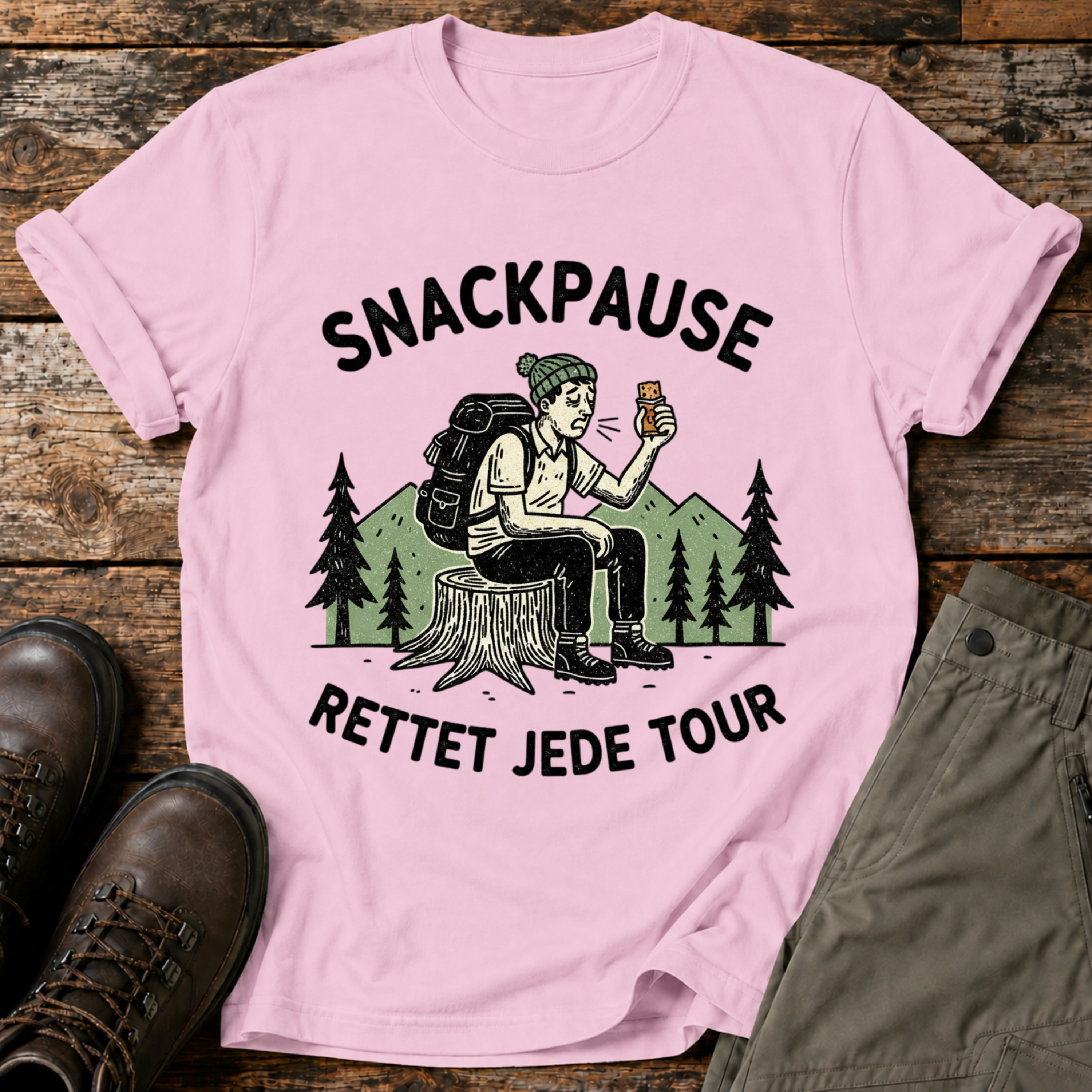 Snackpause rettet jede tour T-shirt