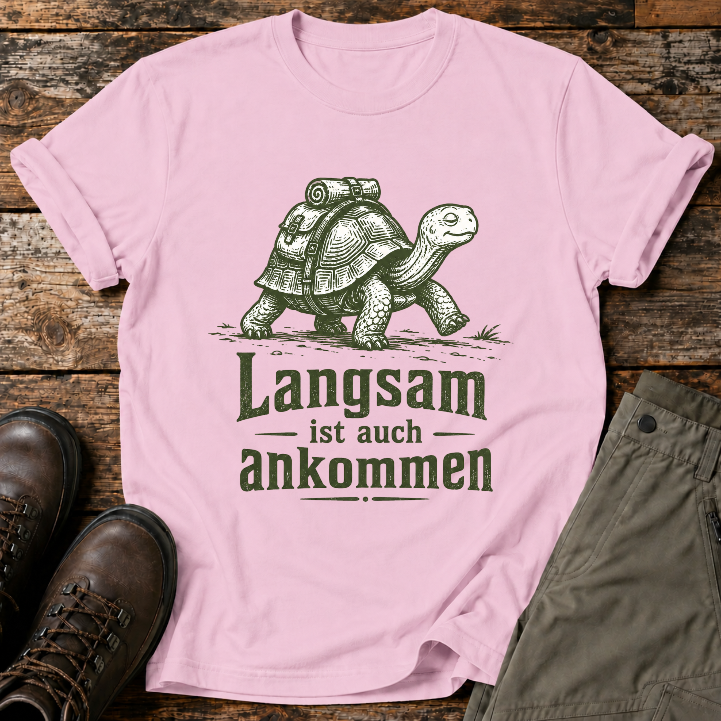 Langsam ist auch ankommen T-shirt