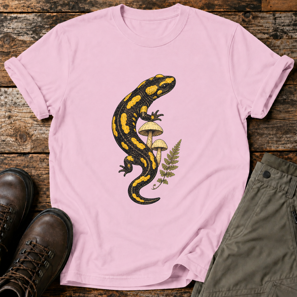 Feuersalamander & Pilze T-shirt